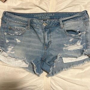American Eagle super low shortie - size 14